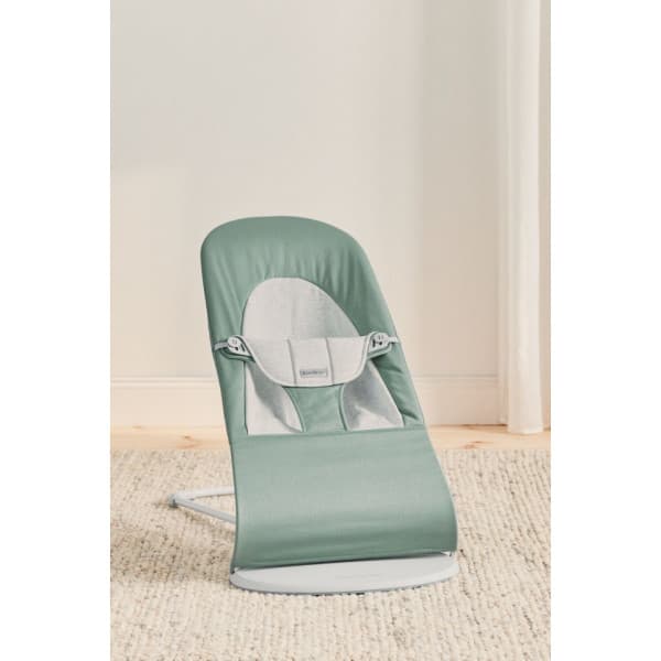 BabyBjörn Bouncer Balance Soft Woven -sæde, jersey salvie