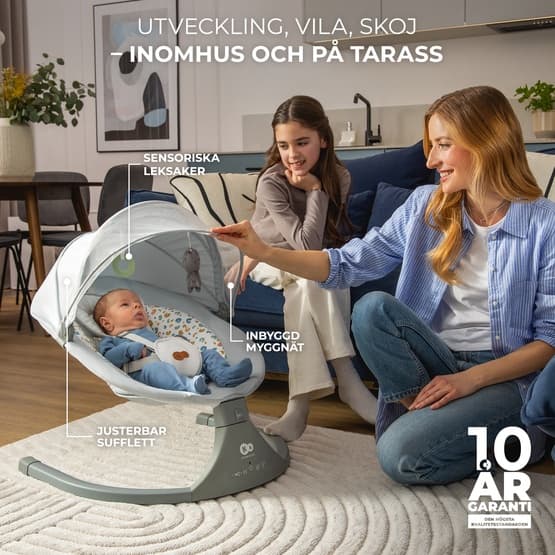 Babysitter - Lumi Swing Dark Grey