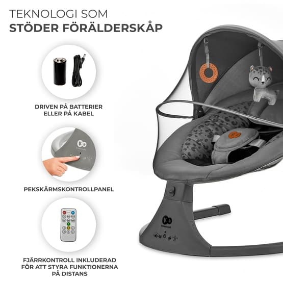 Babysitter - Lumi Swing Dark Grey