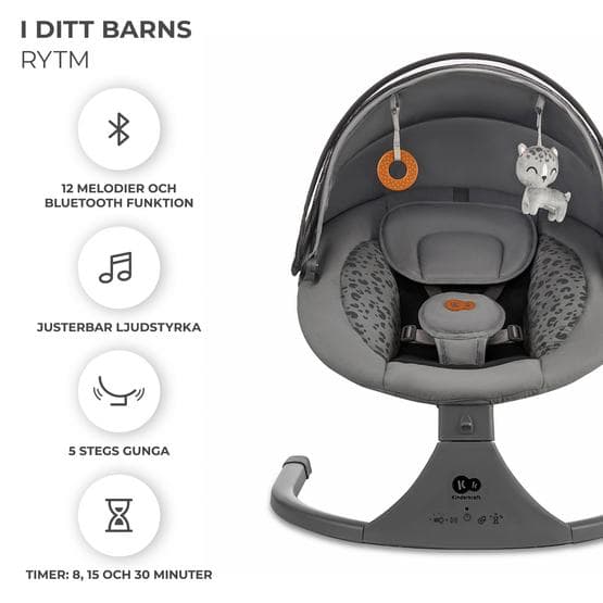 Babysitter - Lumi Swing Dark Grey