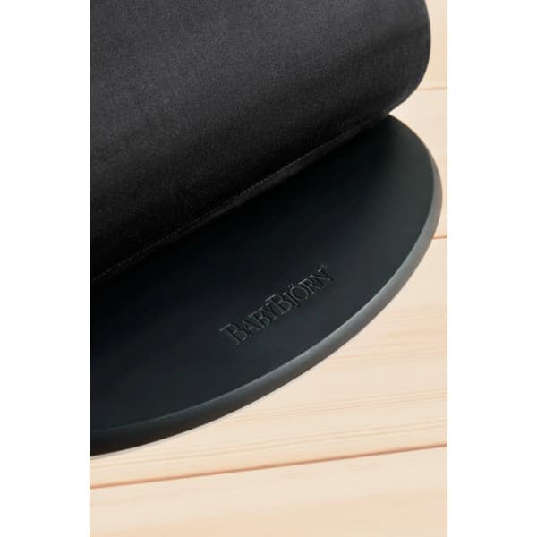 BabyBjörn Bouncer Balance Soft Woven -sitteri, black/grey
