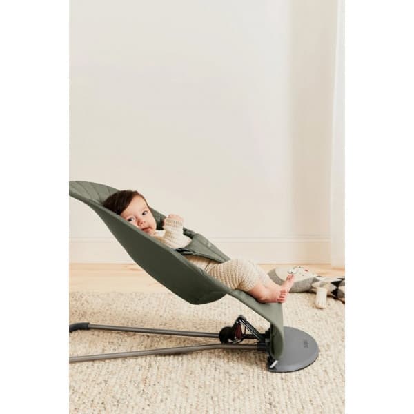 BabyBjörn Bliss Woven -stol, mørkegrøn