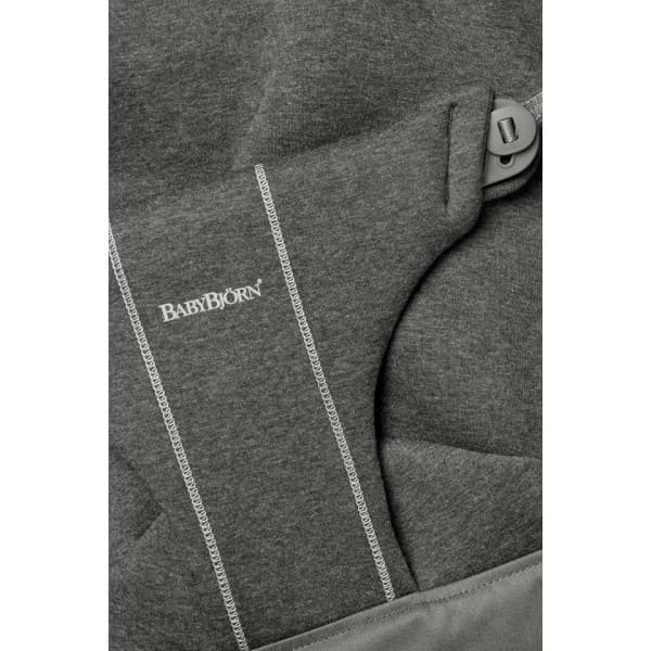 BabyBjörn 3D Jersey - vaihtokangas sitteriin, charcoal grey