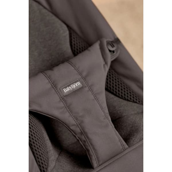 BabyBjörn Bouncer Balance Soft Woven -stol, jersey mørkegrå