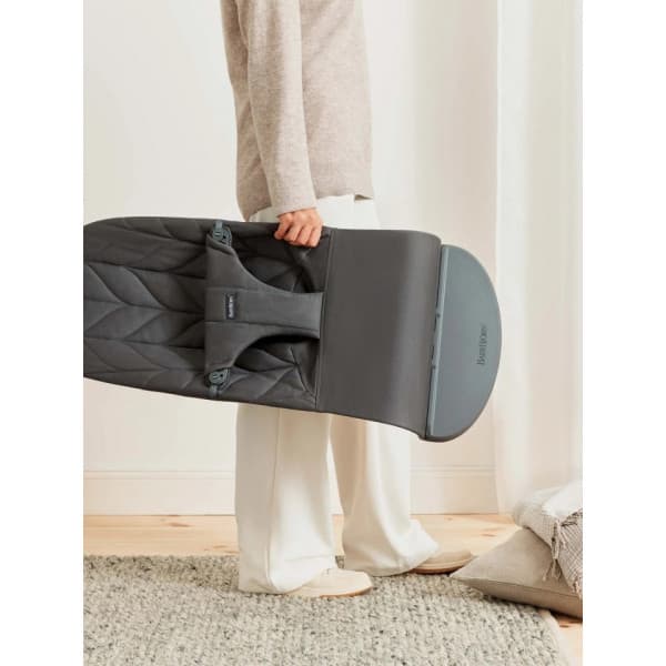 BabyBjörn Bliss Woven -stol, Antracit, bladmönster