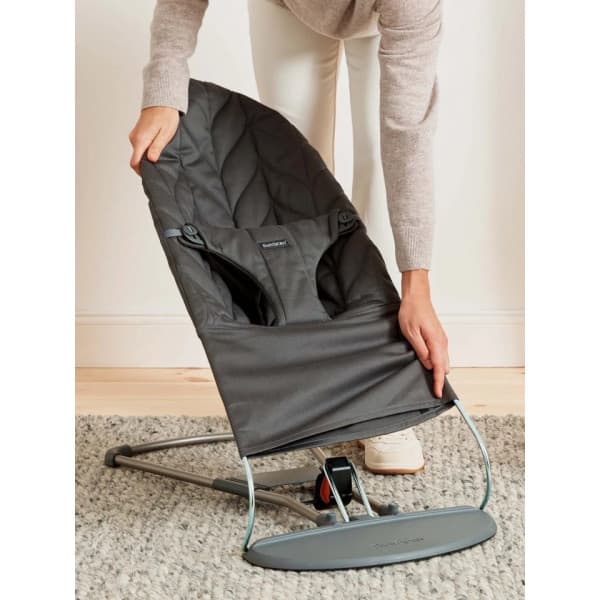 BabyBjörn Bliss Woven -stol, Antracit, bladmönster