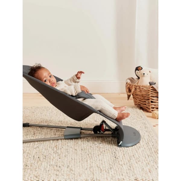 BabyBjörn Bliss Woven -stol, Antracit, bladmönster