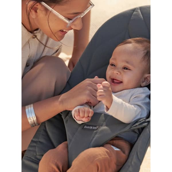 BabyBjörn Bliss Woven -stol, Antracit, bladmönster