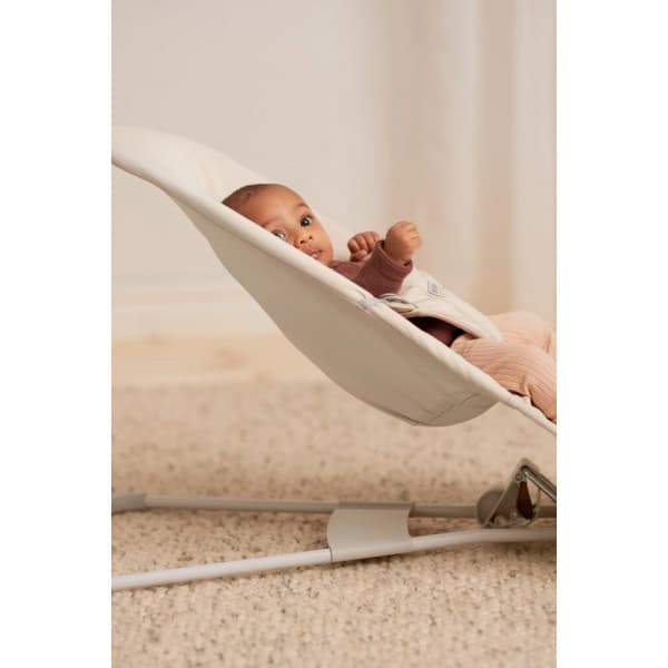 BabyBjörn Bouncer Balance Soft Woven -stol, jersey lysbeige