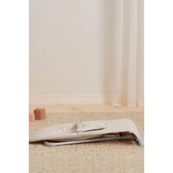BabyBjörn Bouncer Balance Soft Woven -stol, jersey lysbeige
