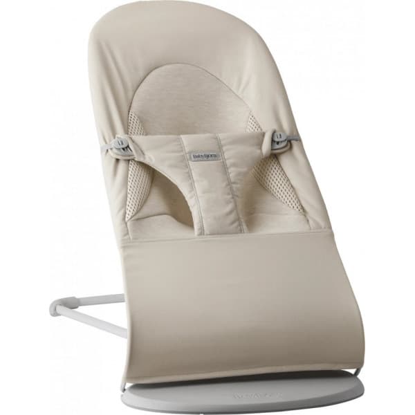 BabyBjörn Bouncer Balance Soft Woven -sitteri, jersey light beige