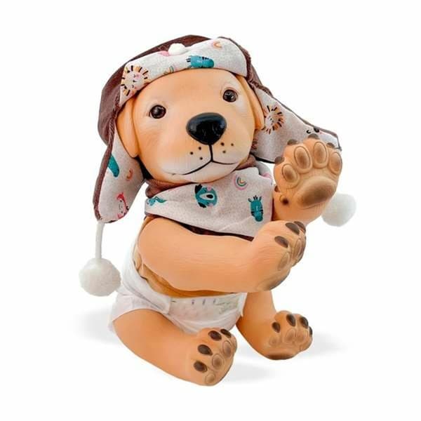 Mjukisleksak Berjuan Anireal Hund 35 cm
