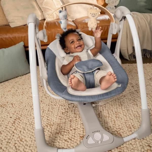 Hängmatta för bebis Ingenuity Blå