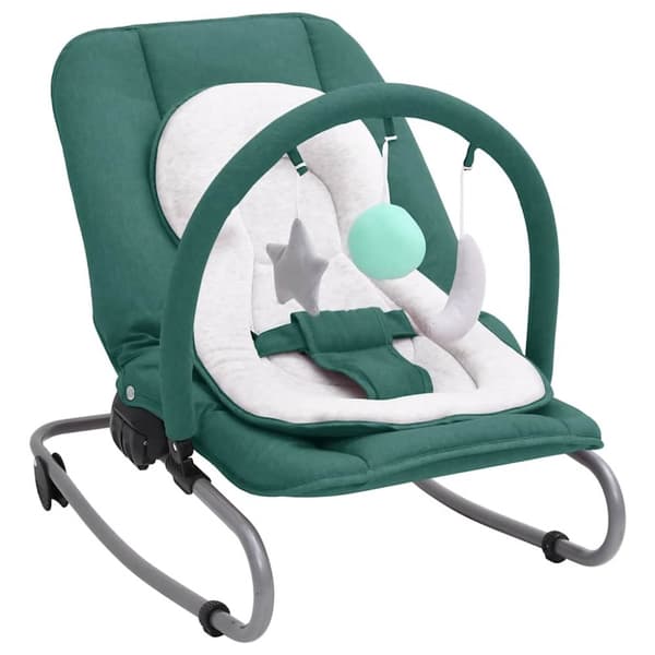 Babysitter grön stål