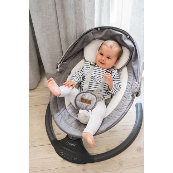 Momi - Kenani Electric Babysitter Tummanharmaa