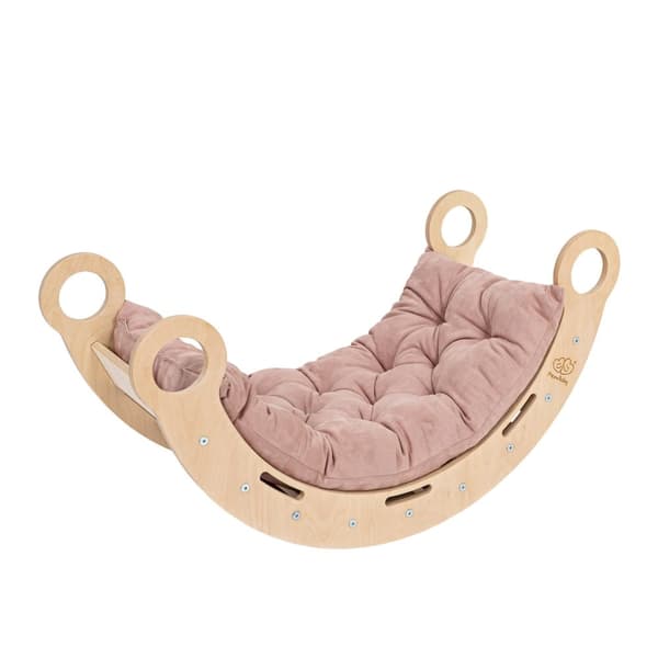 Large Dream Rocker Naturligt Træ & Rutsjebane