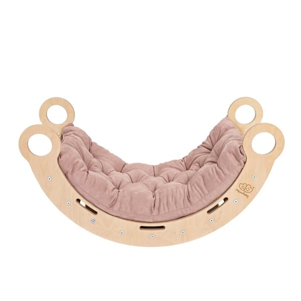 Large Dream Rocker Naturligt Træ & Rutsjebane