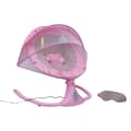 Miniatyrbild 1 av 2: Elektrisk spädbarnsgunga, justerbar hastighet, fjärrstyrda vaggvisor,Rosa