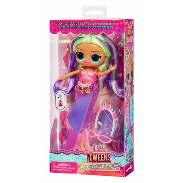 Docka LOL Surprise! Cleo Cove 25,4 x 12,7 x 6,35 cm Sjöjungfru