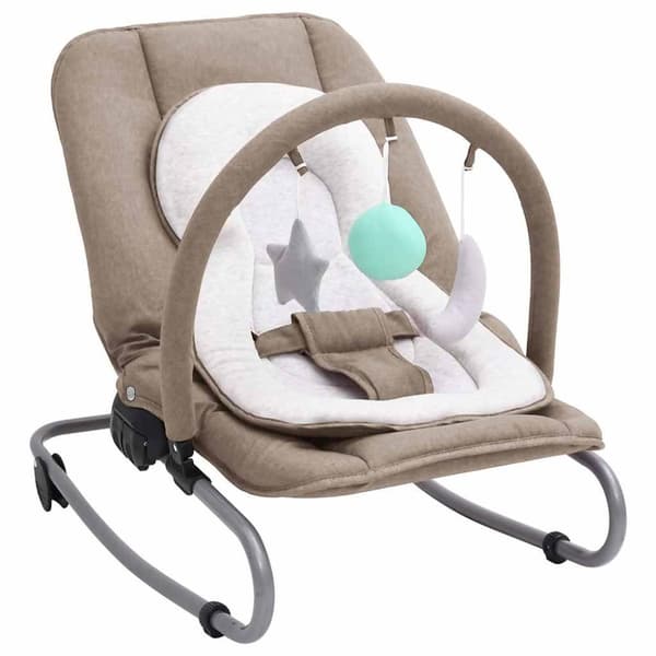 Babysitter taupe stål