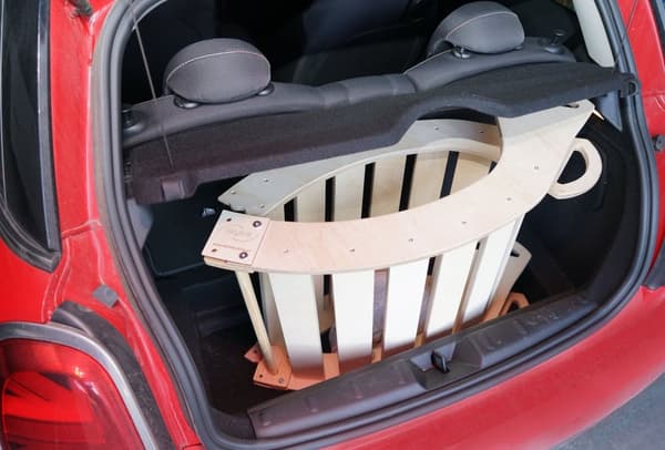 Rocker mod.C Wood Montessori XL kokoontaitettava tyyny tummansininen