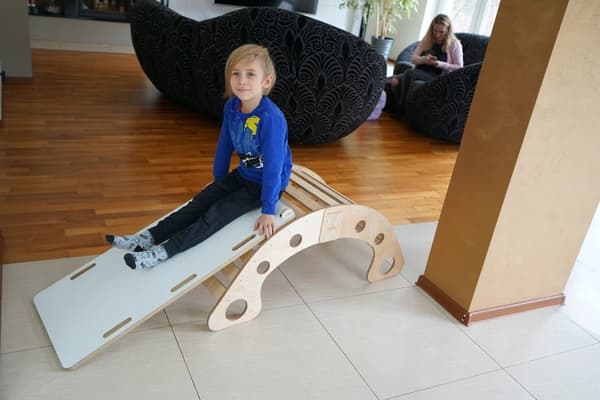 Platformbræt 3i1 MDF 18mm til Montessori L gyngestol
