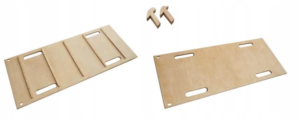 3-i-1 platformskrydsfiner 15 mm til Montessori XL gyngestol