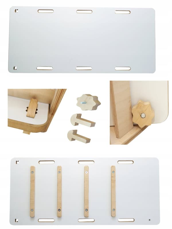 Platformbræt 3i1 MDF 18mm til Montessori XL gyngestol