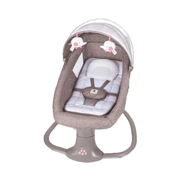 Vauvan sähköinen keinutuoli, kaukosäätimellä, ergonominen mukavuus, turvallisuusominaisuudet,HR002