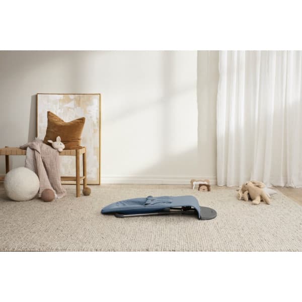 BabyBjörn Bouncer Bliss Woven sitteri, Blue
