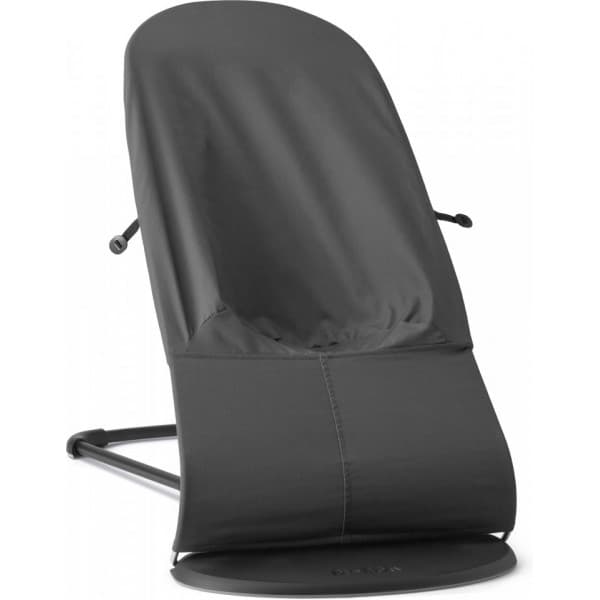 BabyBjörn Bouncer Balance Soft Woven Mélange sitteri, Dark Grey/Grey