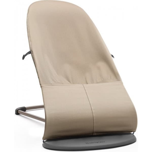 BabyBjörn Bouncer Balance Soft Woven Mélange sitteri, Khaki/Beige
