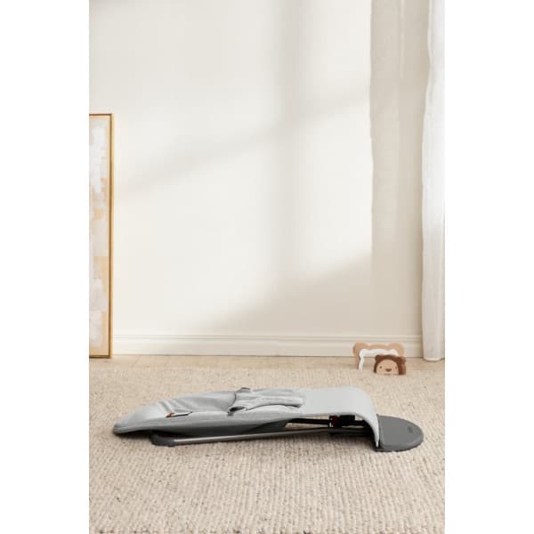 BabyBjörn Bouncer Bliss Woven Mélange sitteri, Light grey