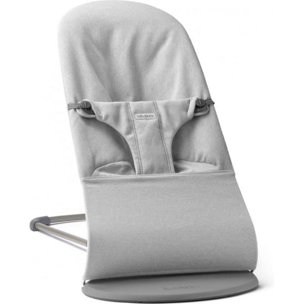 BabyBjörn Bouncer Bliss Woven Mélange sitteri, Light grey