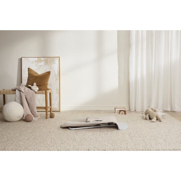 BabyBjörn Bouncer Bliss Woven sitteri, Light beige