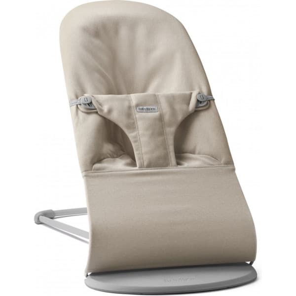 BabyBjörn Bouncer Bliss Woven sitteri, Light beige