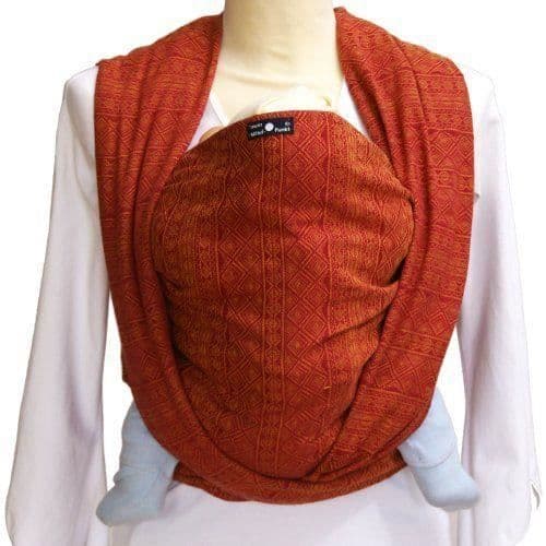 Indio Red/Tangerine bärsele - DIDYMOS - Storlek 4 - Blandat - Från 0 månader