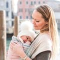 Miniatyrbild 3 av 4: DIDYMOS Prima Aurora Babysjal storlek 5 - Diagonal stretch - 100 % ekologisk bomull