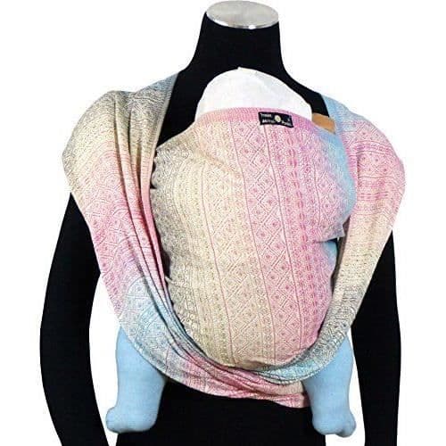 DIDYMOS Prima Aurora Babysjal storlek 5 - Diagonal stretch - 100 % ekologisk bomull