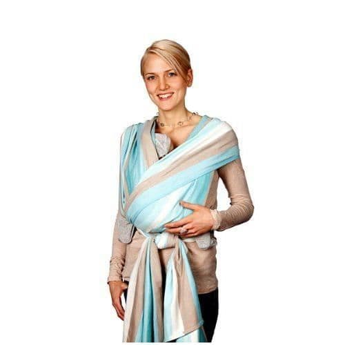 Hoppediz L-BRE bärselesjal i korsad twill - Brest