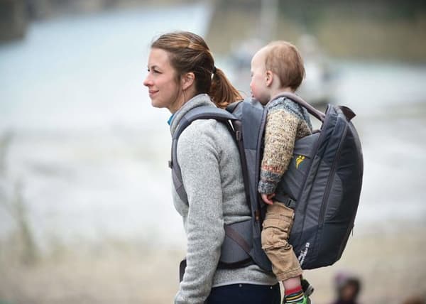 Littlelife bärsjal - L10542 - Traveller S4 Barnbärande (Grå) Unisex-Baby