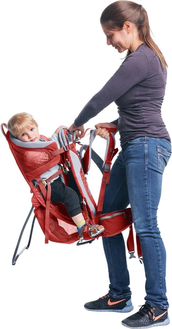 Deuter Kid Comfort Active SL Bæresele rygsæk Polyamid Rød