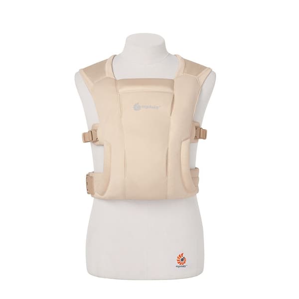 Ergobaby Vauvan Kantolaukku Embrace Newborn Soft Air Mesh Beige