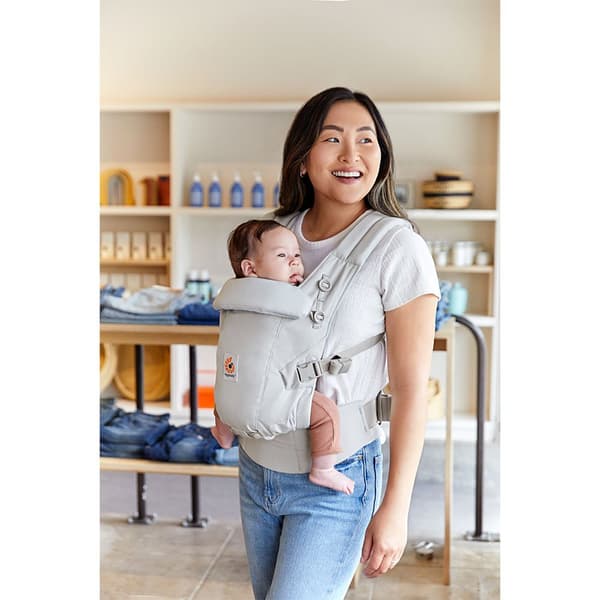 Ergobaby Bärsele Adapt Soft Touch Cotton Vit
