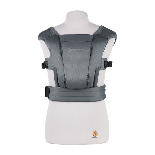Ergobaby Vauvan Kantolaukku Embrace Newborn Soft Air Mesh Washed Harmaa