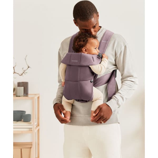 BabyBjörn Mini Cotton -bärsjal, Mörklila