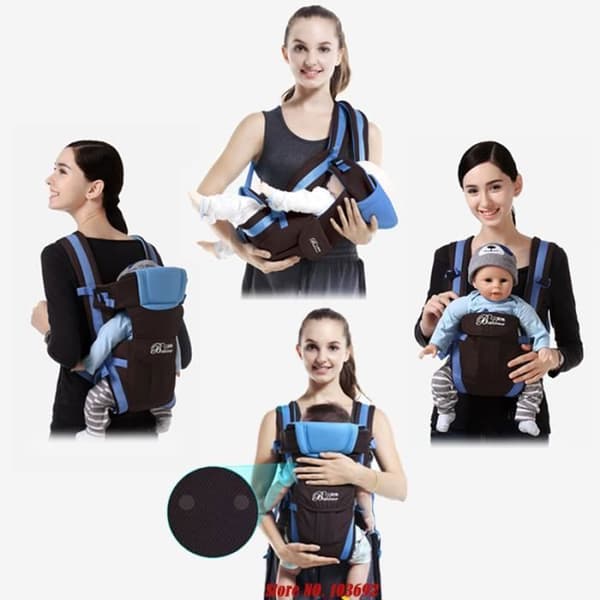 CODREAM ergonomisk bärsele - Bärsele - Svart - Från 0 till 36 månader - Upp till 30 kg