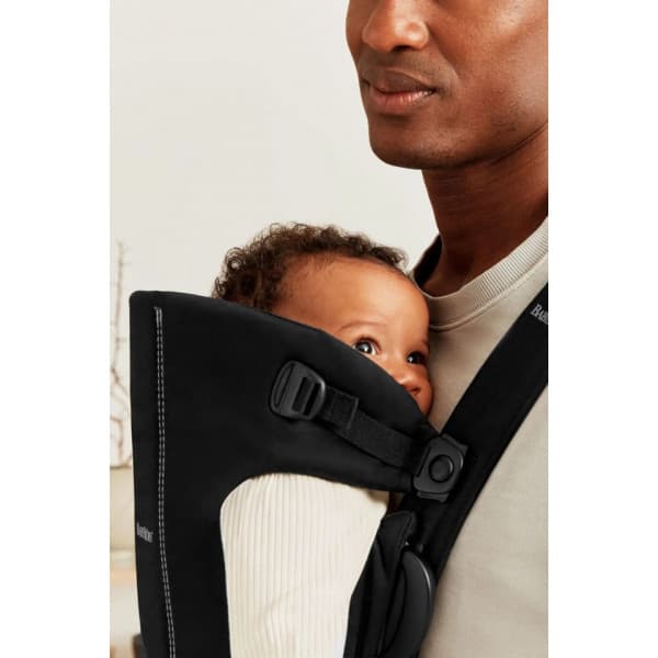 BabyBjörn Mini Woven -bæresele, black