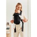 Miniatyrbillede 1 af 10: BabyBjörn Mini Woven -bæresele, black