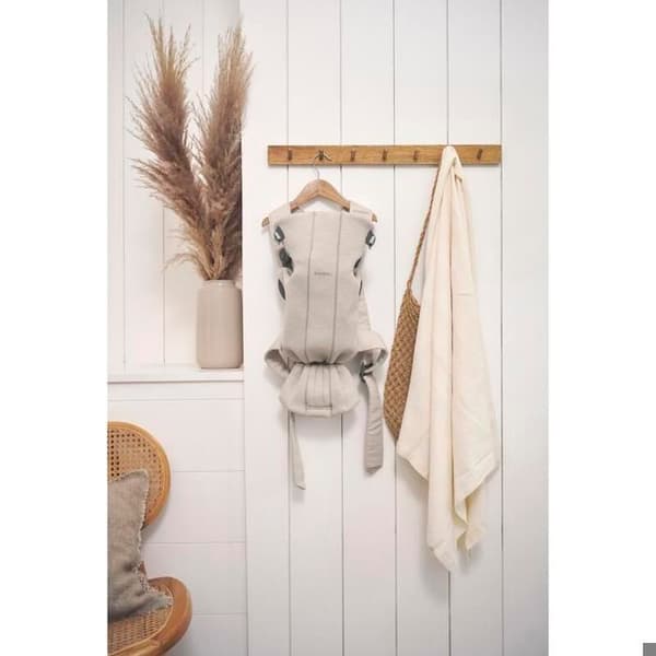 Bärsele Mini Jersey 3D Beige - BABYBJORN - Ergonomisk - 0 månader - Födelse - 12 månader